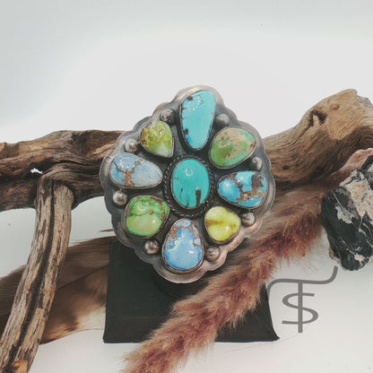 Large Mutli-Stone Cluster Ring