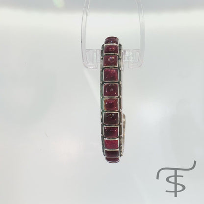 Federico Square Purple Spiny Single Row Bracelets