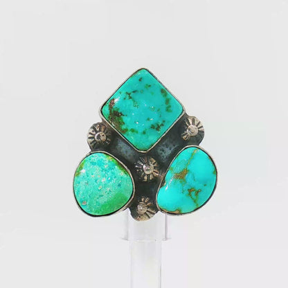Adjustable Sonoran Gold Ring