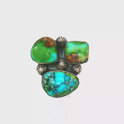 Adjustable Sonoran Gold Ring