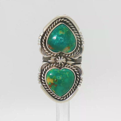 Royston Double Heart Ring