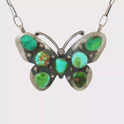 Sonoran Gold Butterfly Necklace