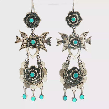 Federico Silver Dangles- Mego's Fave