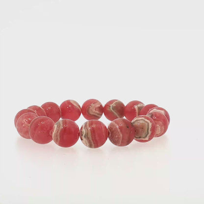 Rhodochrosite Stretch Bracelet