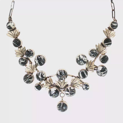 White Buffalo Collar Necklace by Paul Livingston