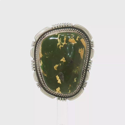 Large Cerrillos Ring by John McCray (Adjustable)