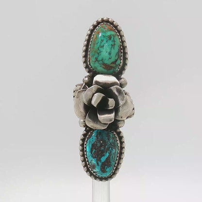 Chris Ettsity Two Stone Turq Ring