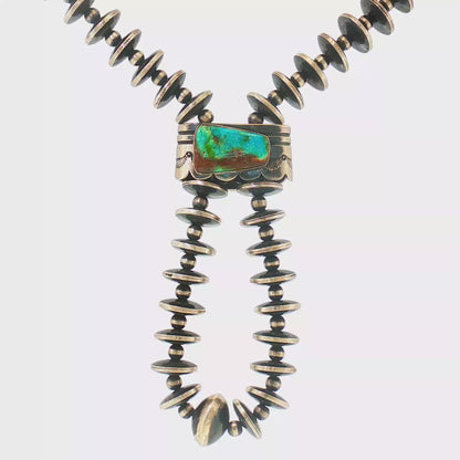 Flip Side Graduated Saucer "Jacla" Style Necklace